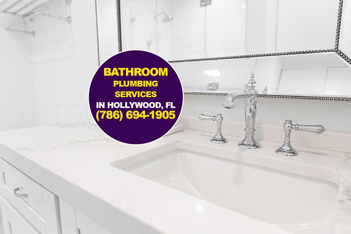 Bathroom Plumbing Remodeling in Hollywood, Florida